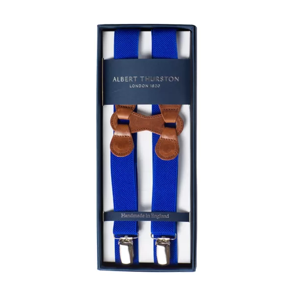 Albert Thurston Elastic Suspenders "Infinity" With Clips