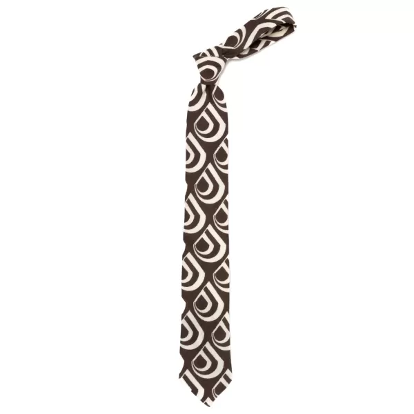 Petronius Exclusive For Michael Jondral: Tie "Milano 1972 Astratto" In Pure Cash