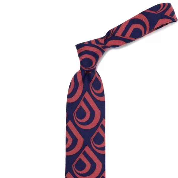 Petronius Exclusive For Michael Jondral: Tie "Milano 1972 Astratto" In Pure Cash