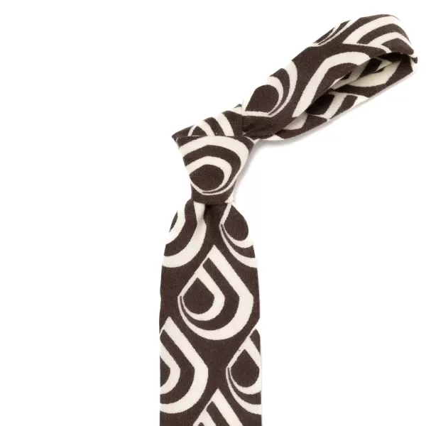 Petronius Exclusive For Michael Jondral: Tie "Milano 1972 Astratto" In Pure Cash