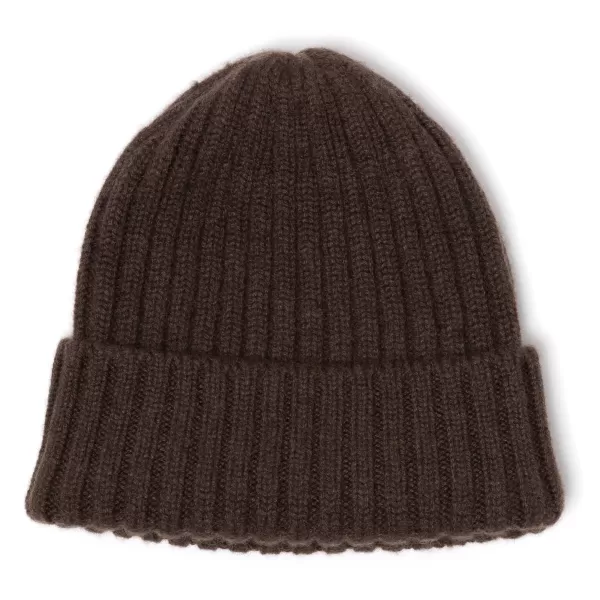 Fedeli Exclusive To Michael Jondral: Cocoa Brown Knitted Hat In Pure Scottish