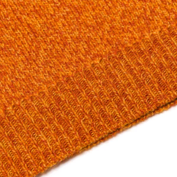 Fedeli Exclusive To Michael Jondral: Orange Scottish 3-Ply Mouline Cashmere S