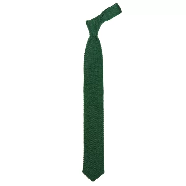 Petronius Exclusively For Michael Jondral: Knitted Tie "Crochet" Made Of Pure Ca