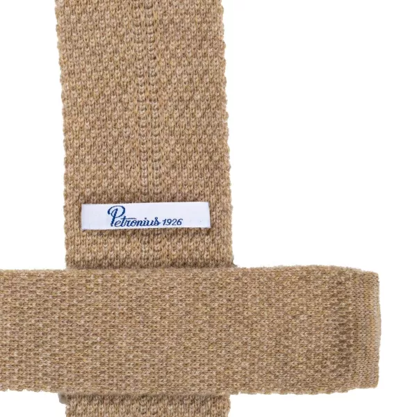 Petronius Exclusively For Michael Jondral: Knitted Tie "Crochet" Made Of Pure Ca