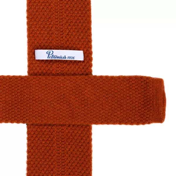 Petronius Exclusively For Michael Jondral: Knitted Tie "Crochet" Made Of Pure Ca