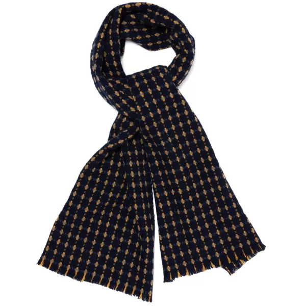 Fedeli Exclusively For Michael Jondral: "Open Jacquard" Scarf Made From Pure