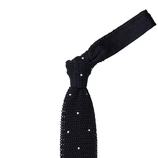 Petronius Exclusively For Michael Jondral: Knit Tie "Pois" Made Of Pur