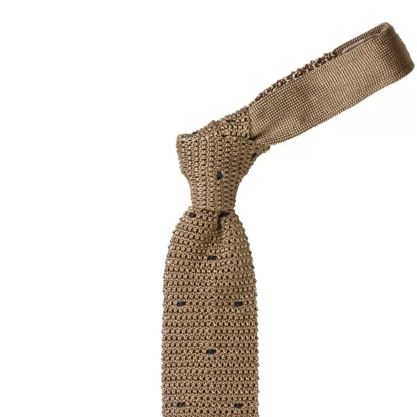 Petronius Exclusively For Michael Jondral: Knit Tie "Pois" Made Of Pur