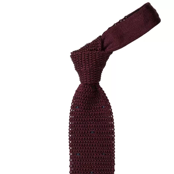 Petronius Exclusively For Michael Jondral: Knit Tie "Pois" Made Of Pur