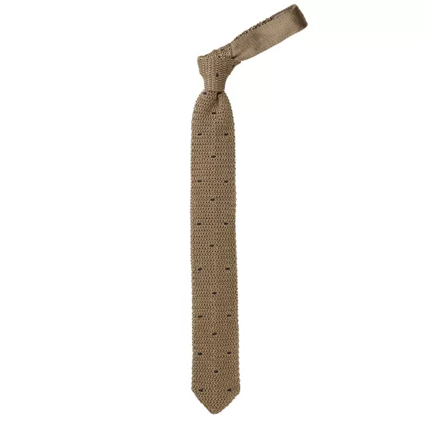 Petronius Exclusively For Michael Jondral: Knit Tie "Pois" Made Of Pur