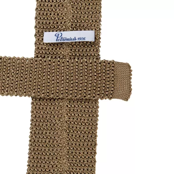 Petronius Exclusively For Michael Jondral: Knit Tie "Pois" Made Of Pur