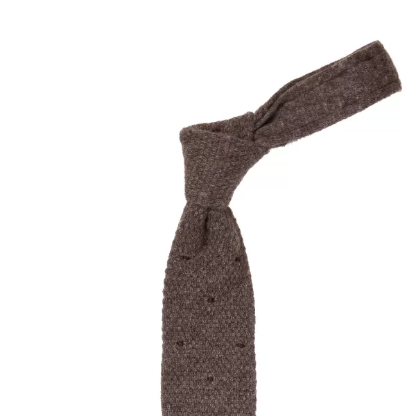 Petronius Exclusively For Michael Jondral: Knitted Tie "Punti Cuciti"