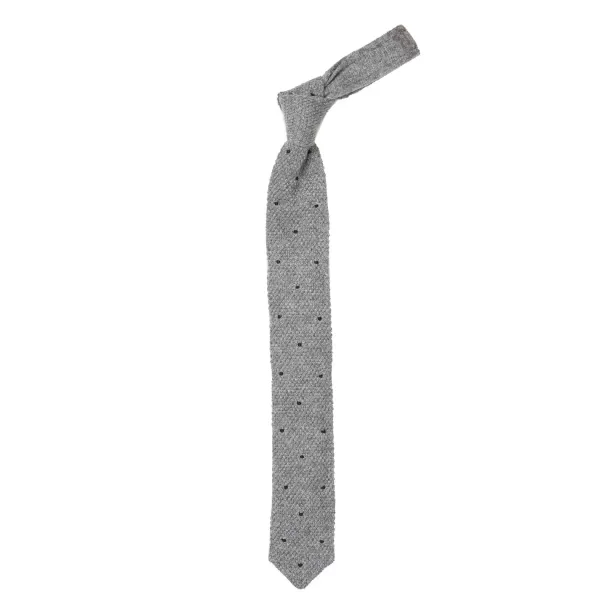 Petronius Exclusively For Michael Jondral: Knitted Tie "Punti Cuciti"