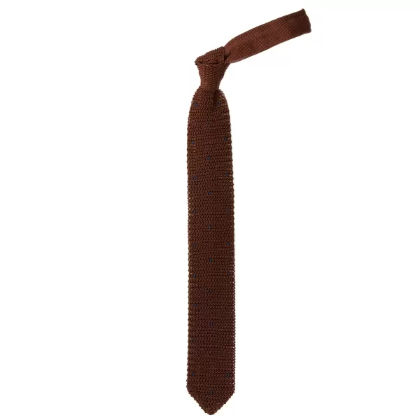 Petronius Exclusively For Michael Jondral: "Pois" Knitted Tie Made Of Pure Silk