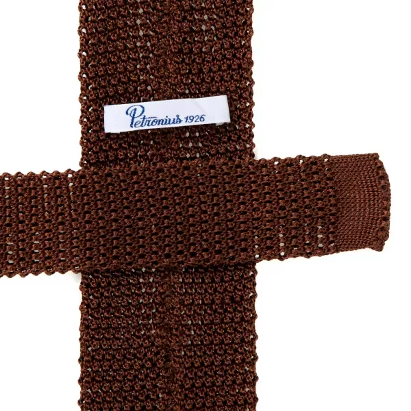 Petronius Exclusively For Michael Jondral: "Pois" Knitted Tie Made Of Pure Silk