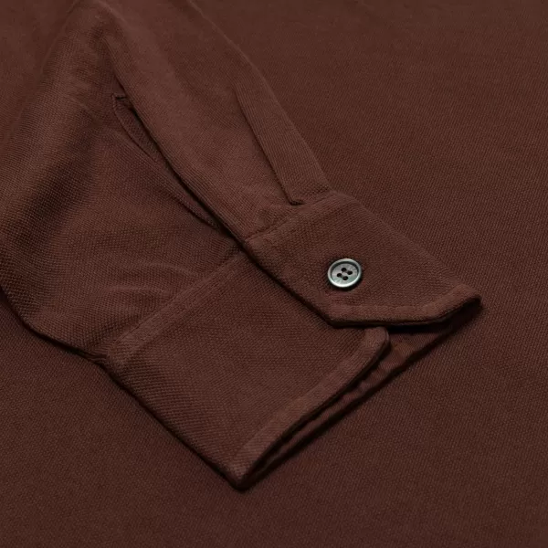 Fedeli Exklusiv Fur Michael Jondral: Longsleeve-Polo "North" Aus Reiner Giza-