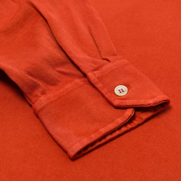 Fedeli Exklusiv Fur Michael Jondral: Longsleeve-Polo "North" Aus Reiner Giza-