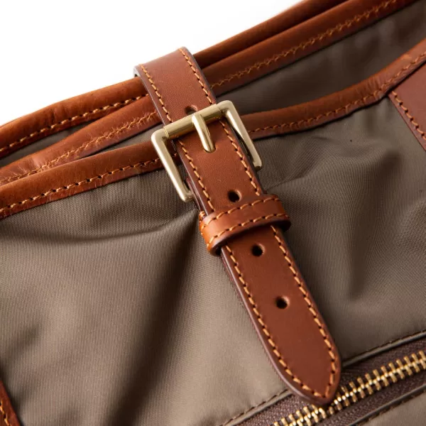 Felisi Garment Bag "Traveller" Made Of Nylon And Saddle Leather