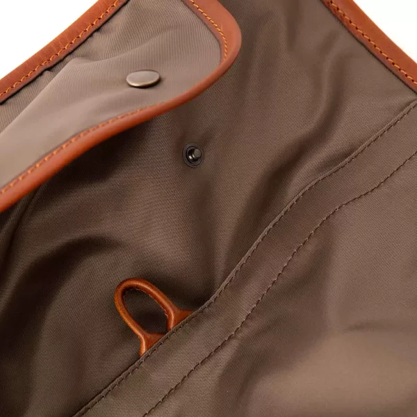 Felisi Garment Bag "Traveller" Made Of Nylon And Saddle Leather