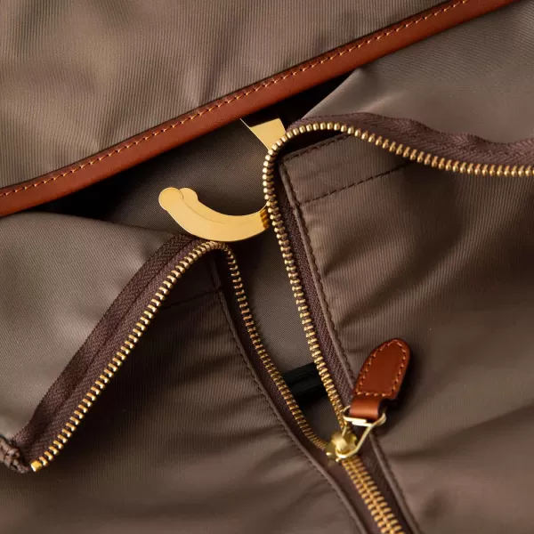 Felisi Garment Bag "Traveller" Made Of Nylon And Saddle Leather