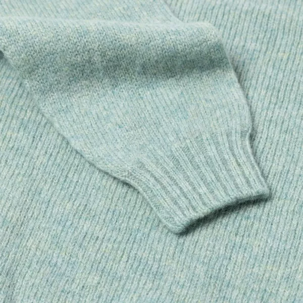 Glenugie Exclusive X Mj: Sweater "Round Jumper" Made Of Pure Wool - Ci