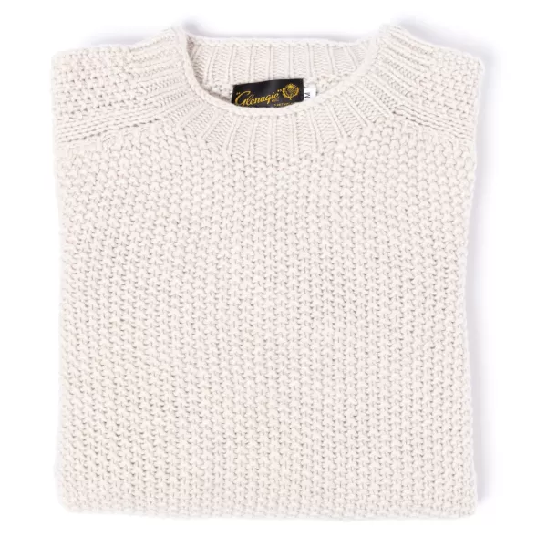 Glenugie X Mj: Pure Wool "Gstaad Vintage Ski" Sweater - 4 Ply Supersof