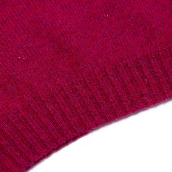 Glenugie X Mj: Pure Wool Round Jumper Sweater - Pure Soft Shetland