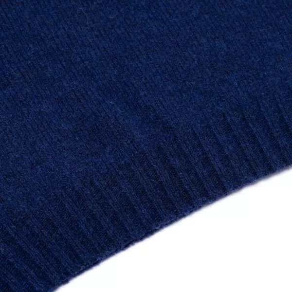 Glenugie X Mj: Pure Wool Round Jumper Sweater - Pure Soft Shetland