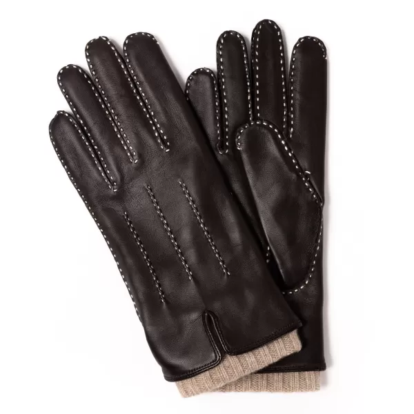 Thomas Riemer Wien Glove "Innsbruck" Made Of Goatskin With Cashmere Lining - Hand Sewn