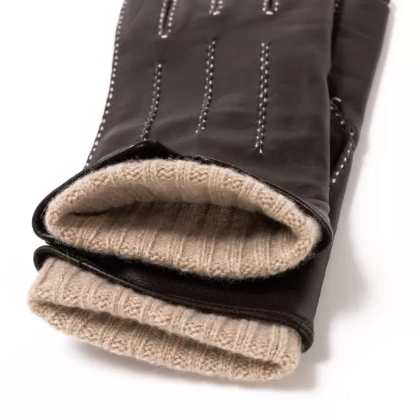 Thomas Riemer Wien Glove "Innsbruck" Made Of Goatskin With Cashmere Lining - Hand Sewn