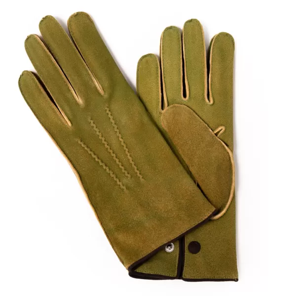 Thomas Riemer Wien Gloves "Belvedere" Made Of Deerskin With Cashmere Lining - Hand Sewn
