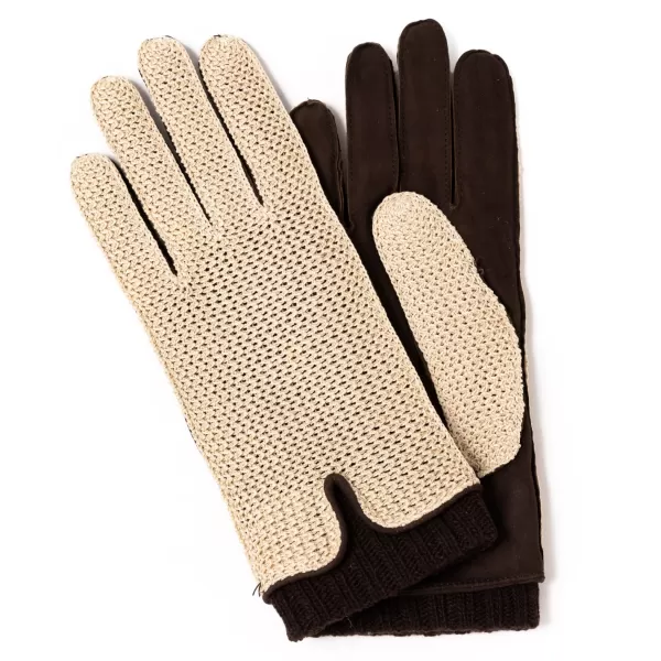 Thomas Riemer Wien Gloves "Karlsbad Winter" Made Of Goatskin And Wool With Cashmere Linin