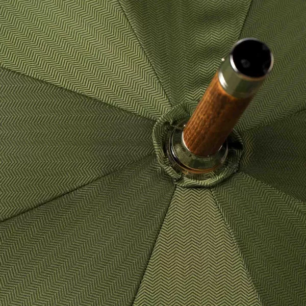 Maglia Green Stick Umbrella "Lord" With Handle Made Of Broom Root Wood - Pure