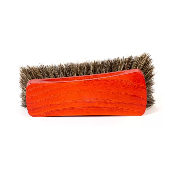 Turms Grosse Polierburste "Handemade Brush" Aus Rot Lasiertem Kirschholz - H