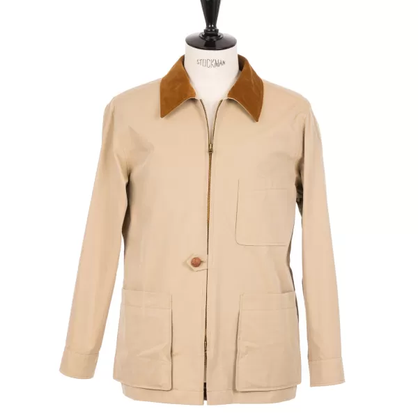 Coherence Jacket "Birks" From Japanese Cotton Gabardine