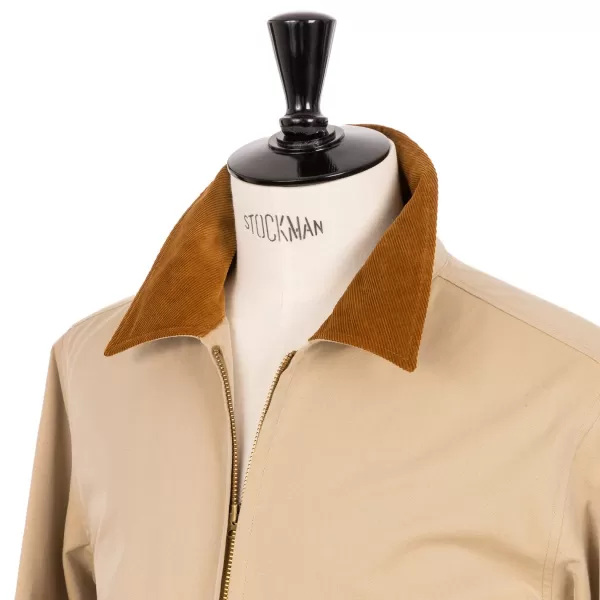 Coherence Jacket "Birks" From Japanese Cotton Gabardine