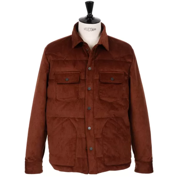 Valstar Jacket "Buffalo Overshirt" With Down Lining - Goose Down