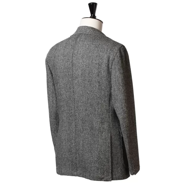 Orazio Luciano Jacket "Cool King" Made Of Original Harris Tweed - Purely Handcrafted
