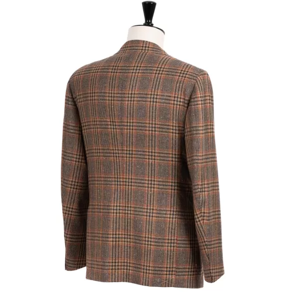 Cesare Attolini Jacket "Terra Di Galles" Made Of Cashmere And Silk - Pure Handwork