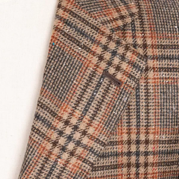 Cesare Attolini Jacket "Terra Di Galles" Made Of Cashmere And Silk - Pure Handwork