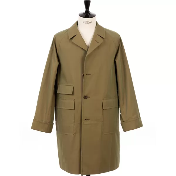 Coherence Japanese Cotton Gabardine "Corb Ii" Coat