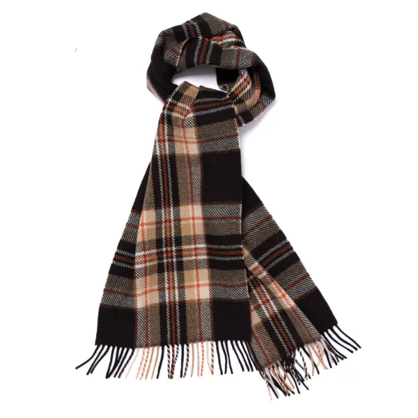 Joshua Ellis X Mj: Heritage Classic Tartan Check Scarf In Pure Scottis