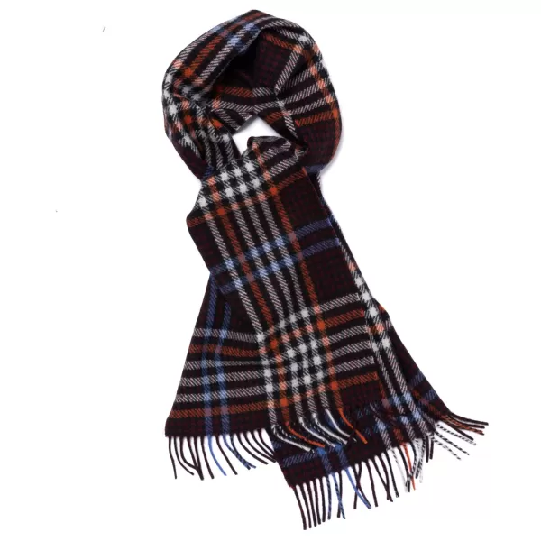 Joshua Ellis X Mj: Heritage Classic Tartan Check Scarf In Pure Scottis