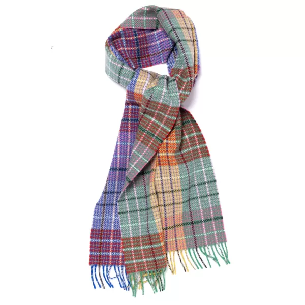 Joshua Ellis X Mj: Heritage Multicolor Check Pure Scottish Lambswool S