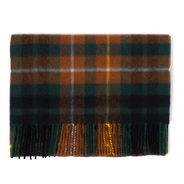 Joshua Ellis X Mj: New Scotch Check Pure Scottish Cashmere Scarf
