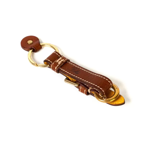 Felisi Key Chain "Buckle" Made Of Grained Leather