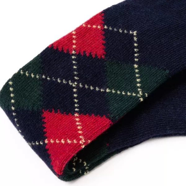 Sozzi Knee Sock "Argyle" From A Cashmere Blend