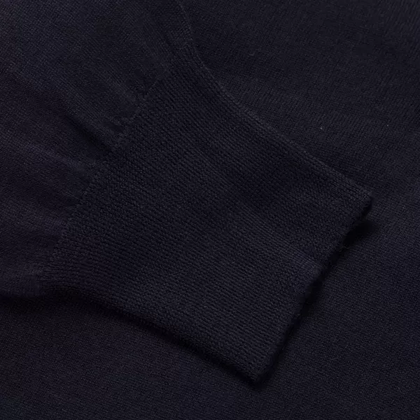 William Lockie Knitted Polo "Devon" In Finest 14 Micron Merino Wool From Loro Piana