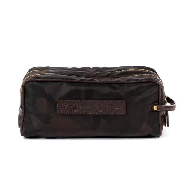 Felisi Large Toilet Bag "Luxury Beauty" Made Of Nylon And Saddle Leath