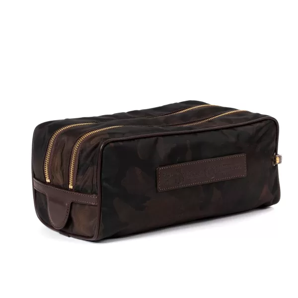 Felisi Large Toilet Bag "Luxury Beauty" Made Of Nylon And Saddle Leath